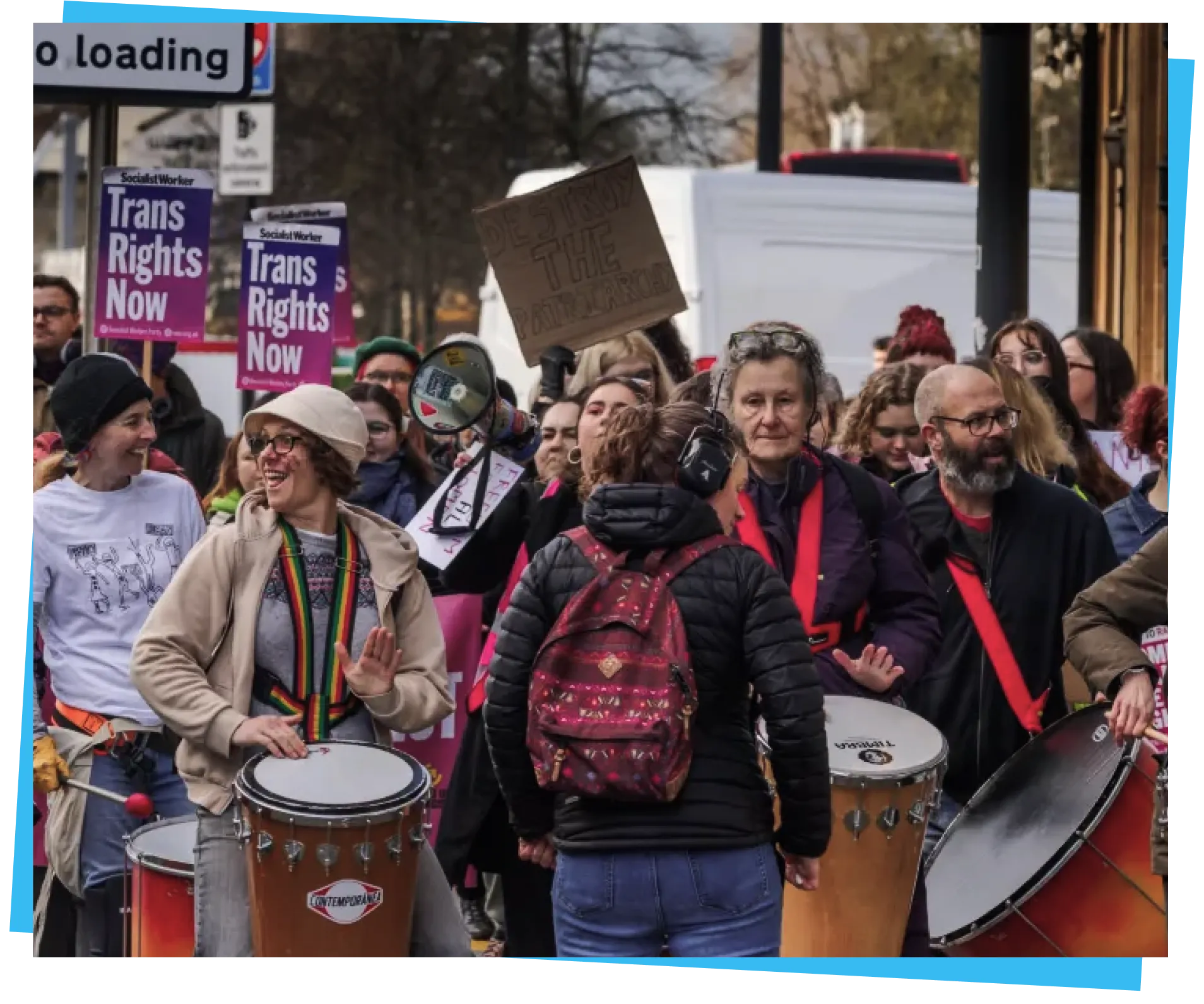 We promote UK feminist activism